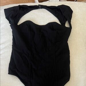 Free People Intimately Black Women's body suit